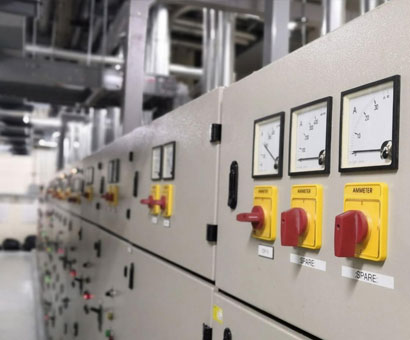 Flame-proof transformers and electrical panels