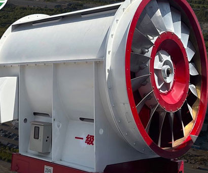 Main fans, lighting systems, transportation systems